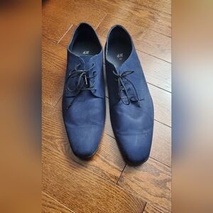 H&M Men's Navy Blue Shoes